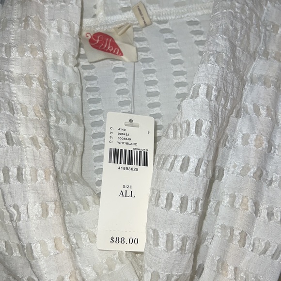 NWT Anthropologie Lilka Eyelet Cowl Neck Poncho - Picture 6 of 11